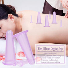 Load image into Gallery viewer, 4Pcs Silicone Cupping Set