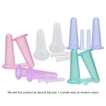 Load image into Gallery viewer, 4Pcs Silicone Cupping Set